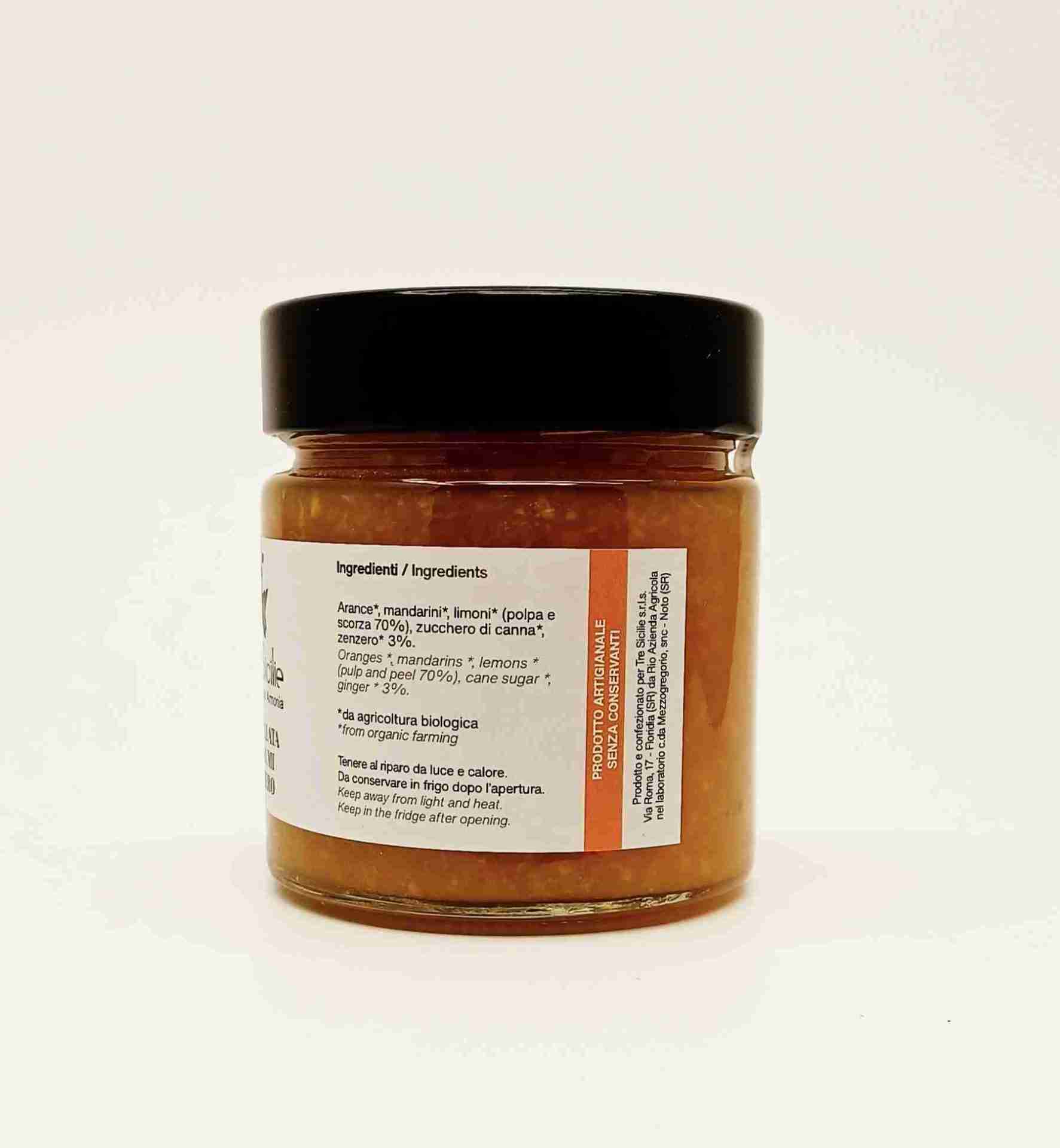 Marmellata di agrumi e zenzero