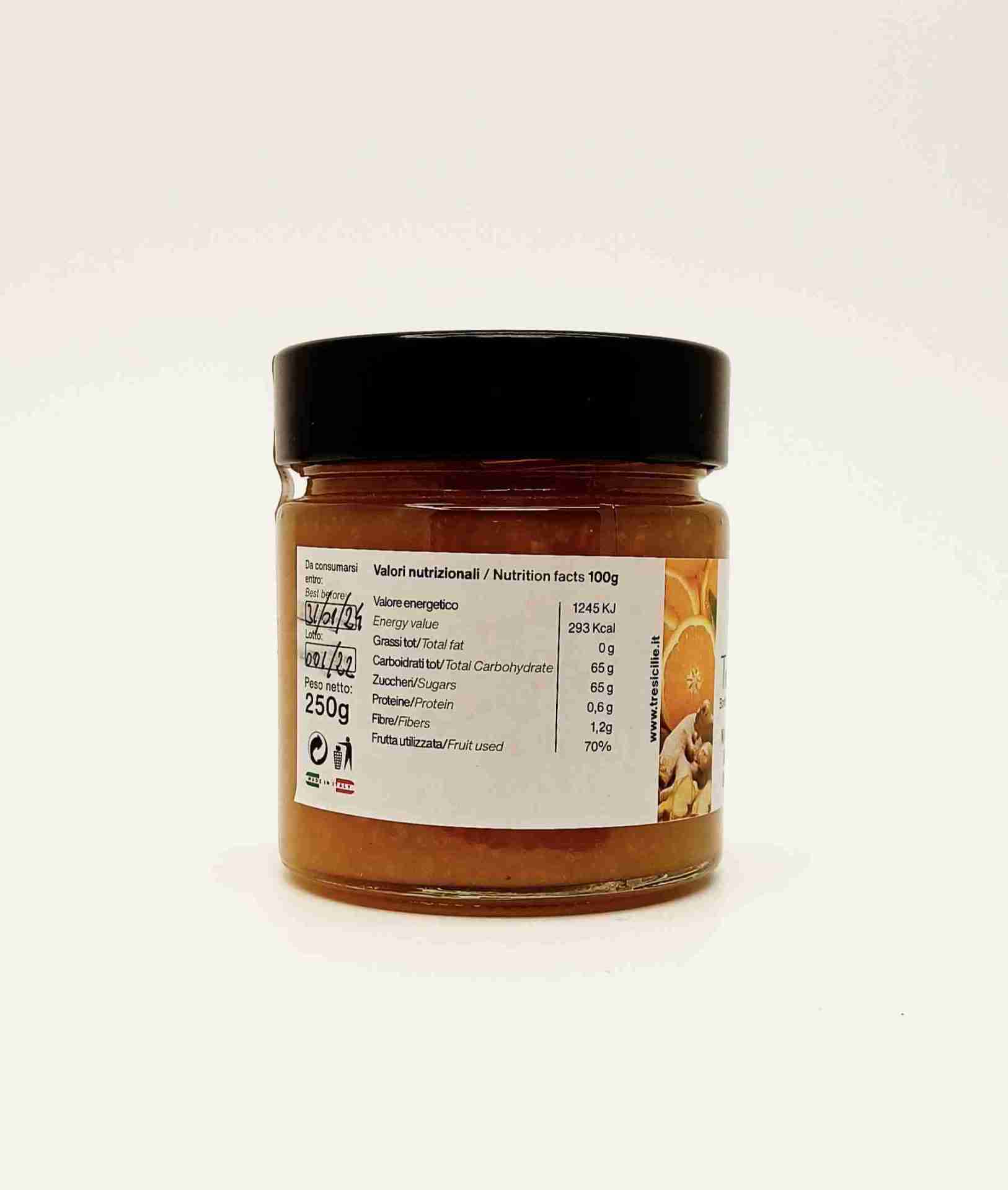 Marmellata di Agrumi e Zenzero da agricoltura biologica - immagine 2