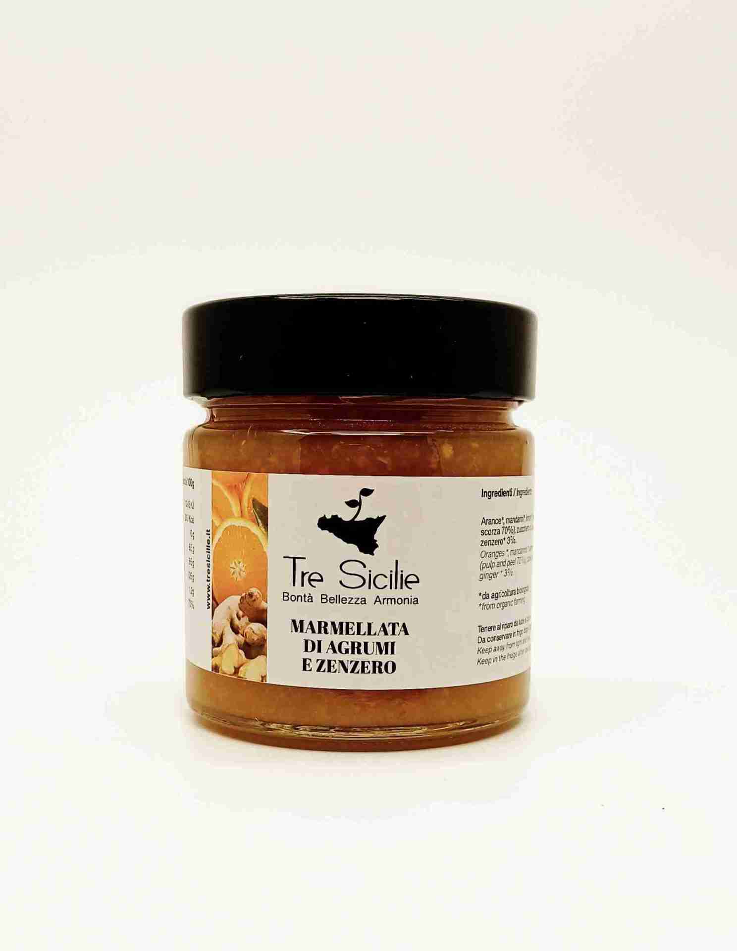 Marmellata di agrumi e zenzero