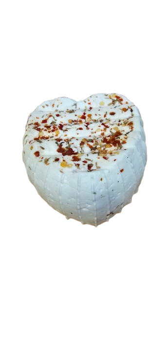 Formaggio cuore morbido di pecora al peperoncino