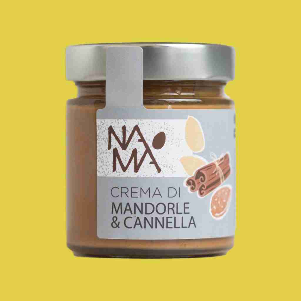 crema spalmabile mandorla e cannella