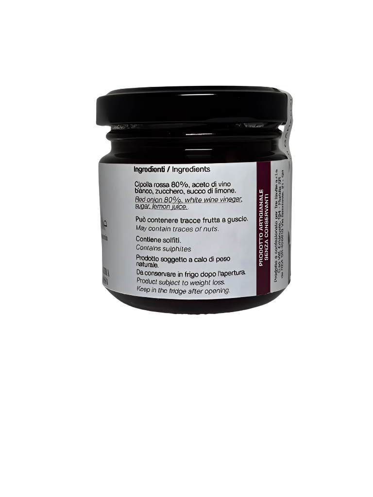confettura di cipolla rossa: ingredienti