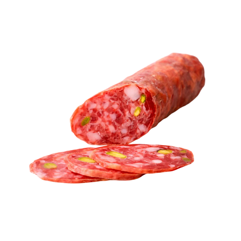 salame di suino al pistacchio